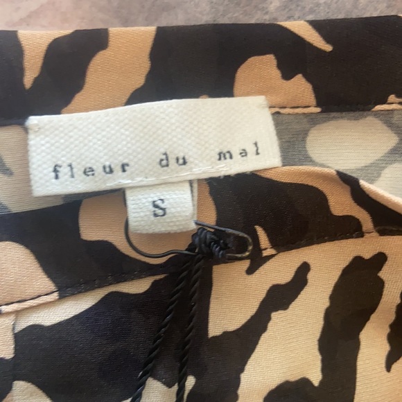 NWT Fleur du mal James skirt size small - Picture 4 of 5